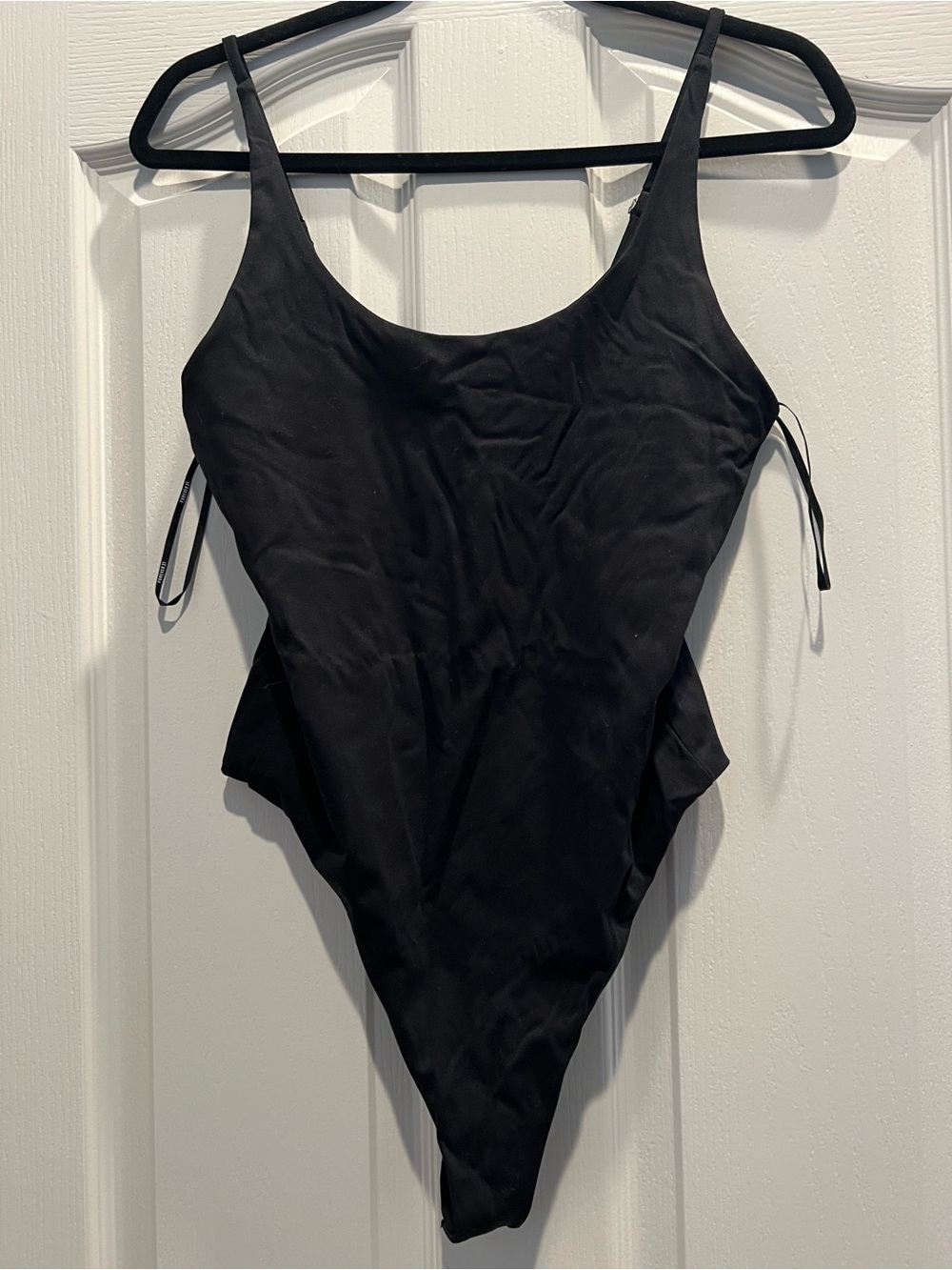 Forever 21 Black Scoop Neck Bodysuit